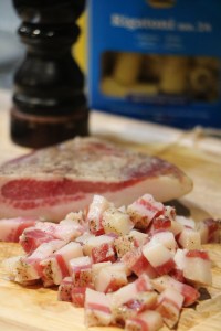 Guanciale per Carbonara