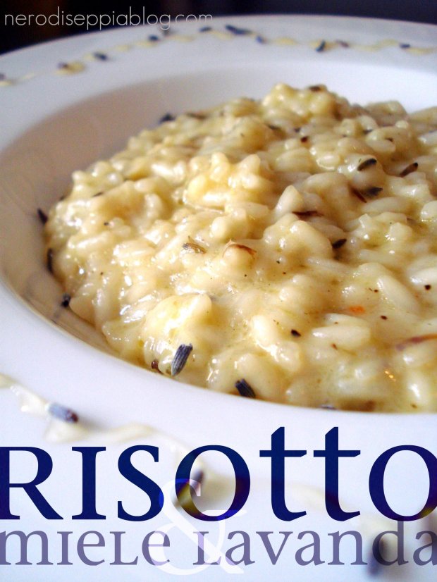 risotto miele e lavanda