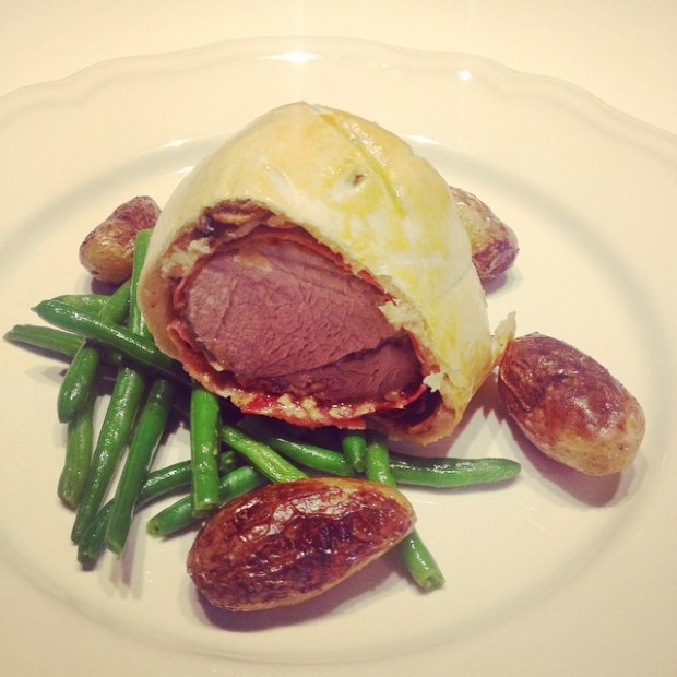 filetto di maiale in crosta